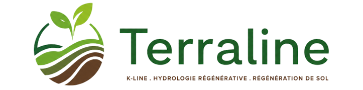 Logo Terraline — Sol vivant · Territoires · Régénération